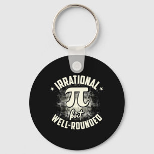 Chaveiro Pi Matemática Irracional, Mas Bem arredondada