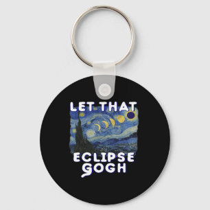 Chaveiro Piada comemorativa de Van Gogh da Camisa Eclipse S