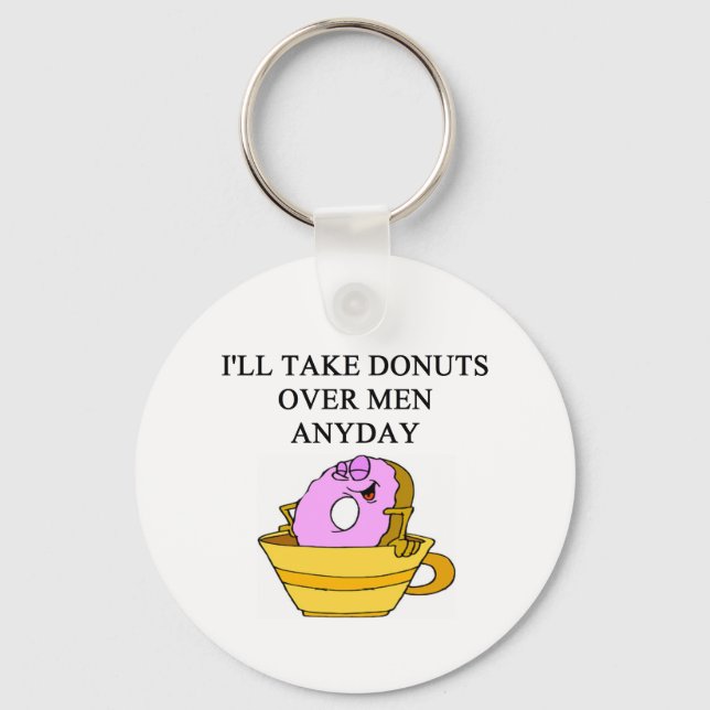 Chaveiro piada de mulher odiadora (Frente)