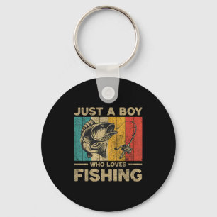 Chaveiro Piadas engraçadas de pesca vintage para homens pes