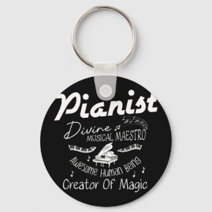 Chaveiro Pianista divino maestro musical ser humano incríve