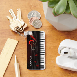 Chaveiro Piano Colorido abstrato