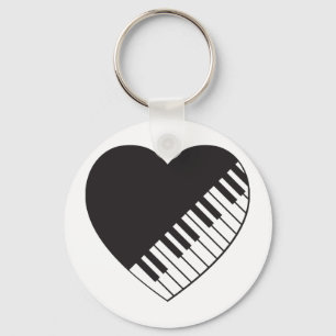 Chaveiro Piano Heart