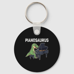 Chaveiro Pianossauro Engraçado Dinossauro Jogando Piano Kid