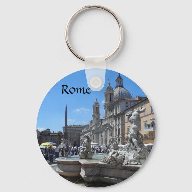 Chaveiro Piazza Navona - Roma, Itália (Frente)