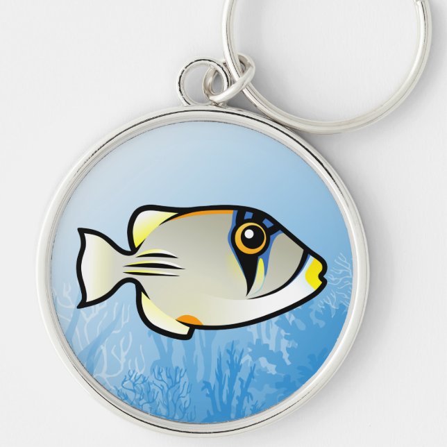 Chaveiro Picassofish árabe (Frente)