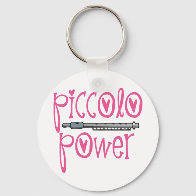 Chaveiro Piccolo Power Pink (Frente)