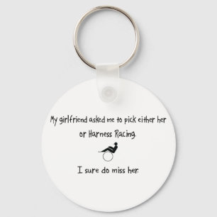 Chaveiro Pick Girlfriend or Harness Racing