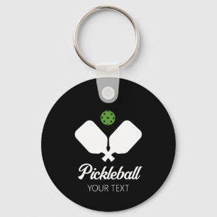 Chaveiro Pickleball com Paddles e Ball Personalizados