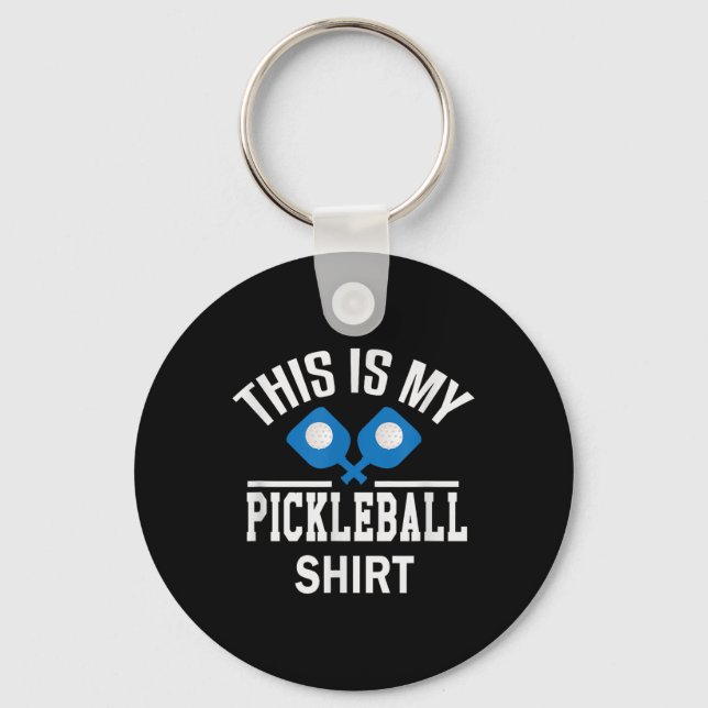 Chaveiro Pickleball - Dinker Badminton Tênis Presente de Pi (Frente)