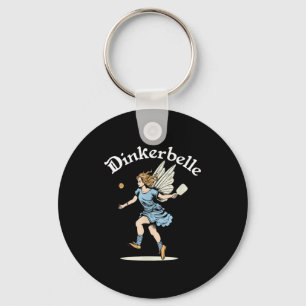Chaveiro Pickleball fada vintage engraçado dinkerbelle mulh