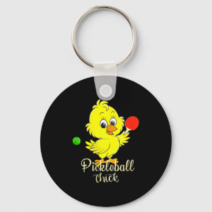 Chaveiro Pickleball feminino divertido para mulheres pickle