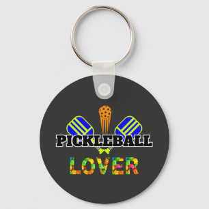 Chaveiro Pickleball Palavras Cruzadas Paddles Ball Lover De