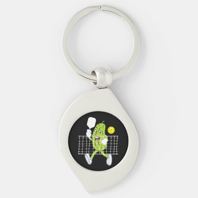 Chaveiro Pickleball - Pickleball Engraçado (Frente)