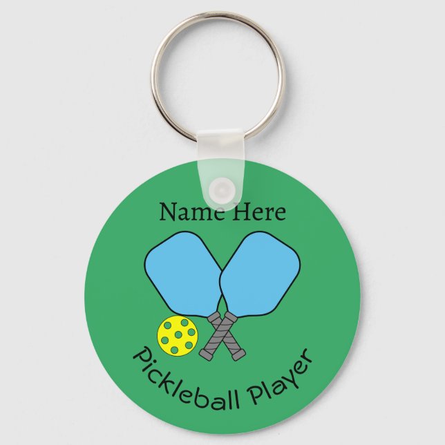 Chaveiro Pickleball Player Key Ring (Frente)