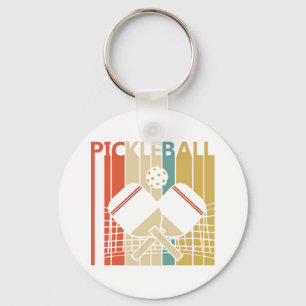 Chaveiro Pickleball Retro Vintage 