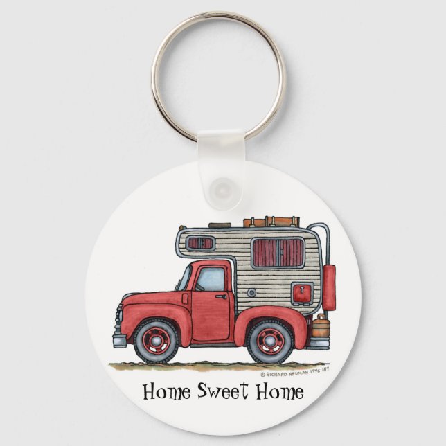 Chaveiro Pickup Truck Camper RV Key Chains HSH (Frente)