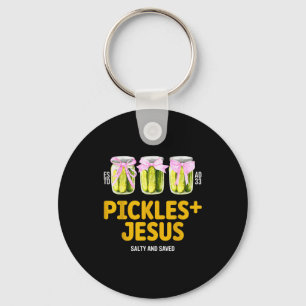 Chaveiro Picles Jesus Salgados E Salvos Picles Jesus Engraç