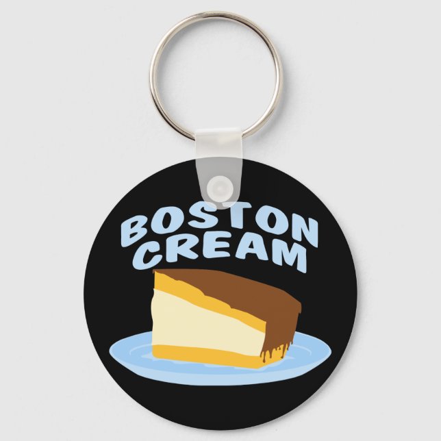 Chaveiro Pie de Creme de Boston (Frente)