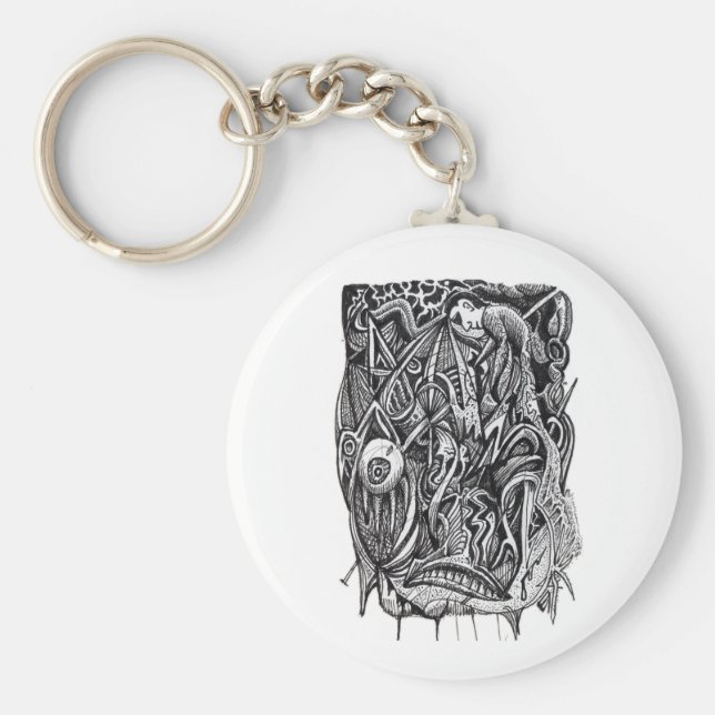 Chaveiro Pierced, de Brian Benson (Frente)