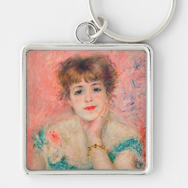 Chaveiro Pierre-Auguste Renoir - Atriz Jeanne Samary (Frente)