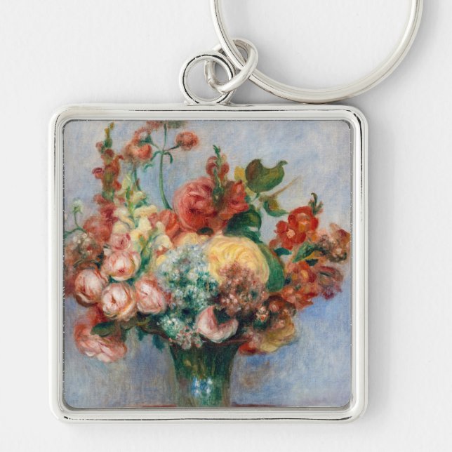 Chaveiro Pierre-Auguste Renoir - Flores em um Vaso (Frente)