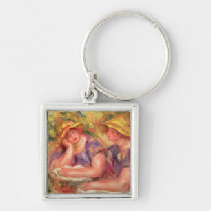 Chaveiro Pierre um Renoir duas mulheres em blusas azuis