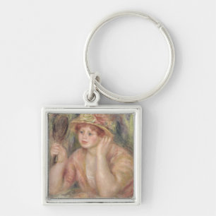 Chaveiro Pierre uma mulher de Renoir com um espelho