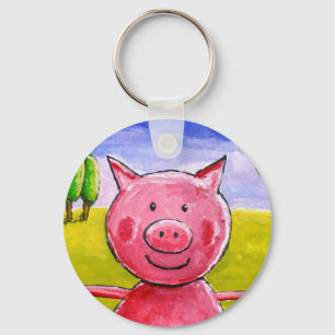 Chaveiro Pig Feliz