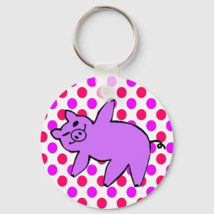 Chaveiro Pig Keychain - Funny Yoga Gifts