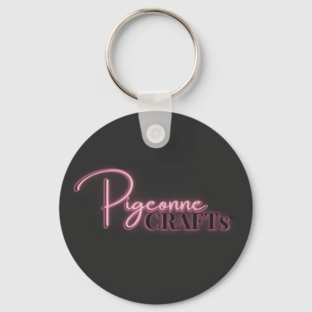 Chaveiro Pigeonne Crafts Logo– Keychain (Frente)