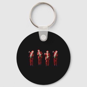 Chaveiro Pijama Natalino Dança Trump Engraçada Papai Noel N