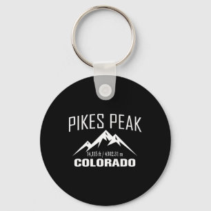 Chaveiro Pikes Peak Colorado Clube de Escalada Summit Prese