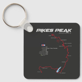 Chaveiro Pikes Peak Colorado EUA Rota 01