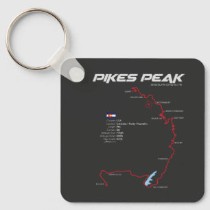 Chaveiro Pikes Peak Colorado EUA Rota 01