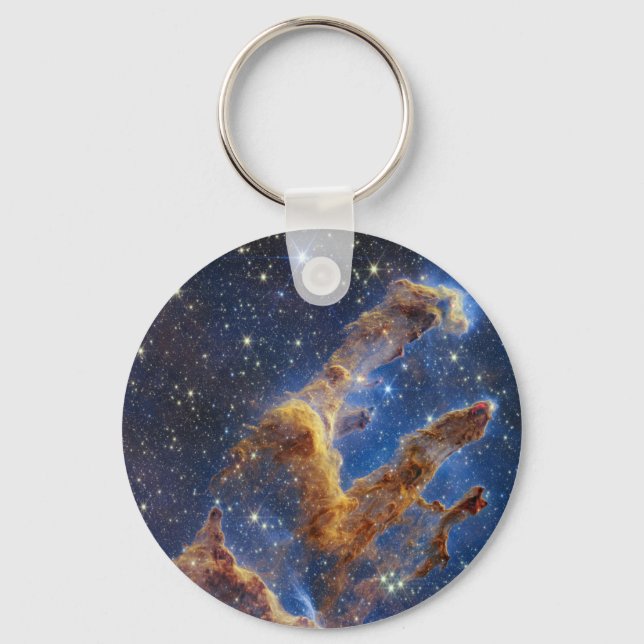 Chaveiro Pilares da criação parecem T-Rex (Frente)