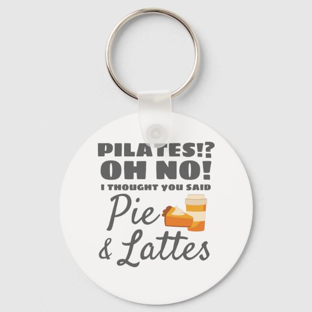 Chaveiro Pilates Instrutor Pilates Pensou Em Dizer O Pie La (Frente)
