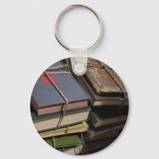 Chaveiro Pilha de livros antiga