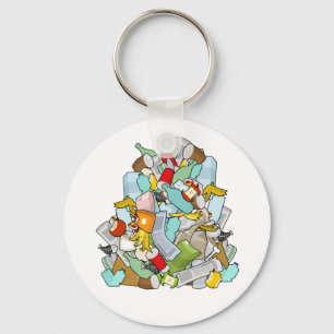 Chaveiro Pilha de Lixo