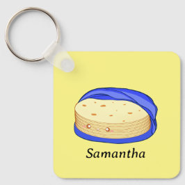 Chaveiro Pilha de Tortilhas de Flour