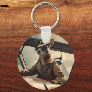 Chaveiro Piloto Canguru Aussie,