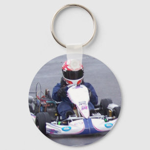 Chaveiro Piloto de Kart