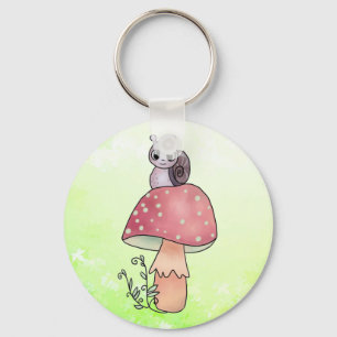 Chaveiro Pilz mit Schnecke