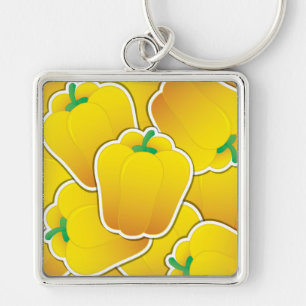 Chaveiro Pimenta amarela funfa