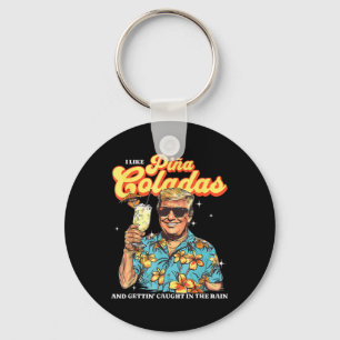 Chaveiro Pina Coladas Donald Trump Summer Vacation Hawaii B
