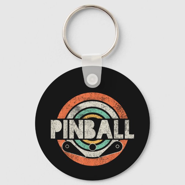 Chaveiro Pinball Game Vintage (Frente)