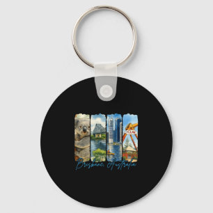 Chaveiro Pincelada Viajante Brisne Austrália Souvenir Va