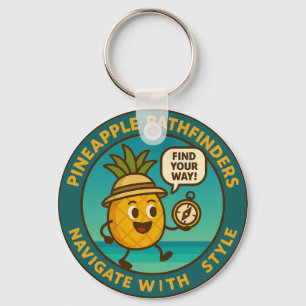 Chaveiro Pineapple Pathfinders Navegam Com Estilo