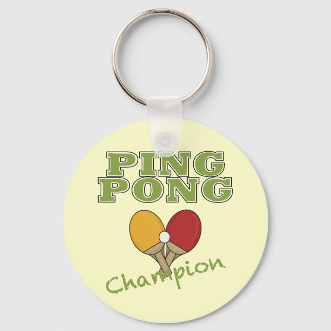 Chaveiro Ping Pong Champion (Frente)