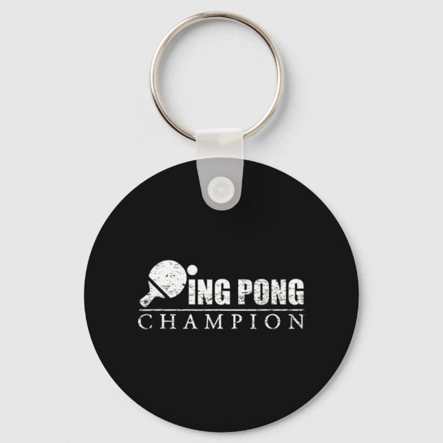 Chaveiro Ping Pong Champion (Frente)